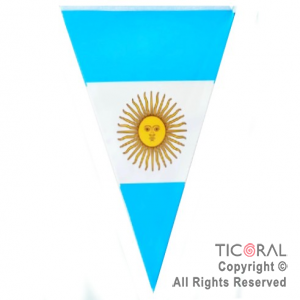 GUIRNALDA BANDERIN BANDERA ARGENTINA x 1